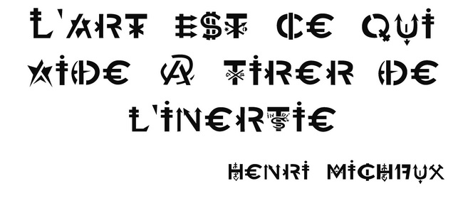 VILLEGLE-Jacques Henri-Michaux 1